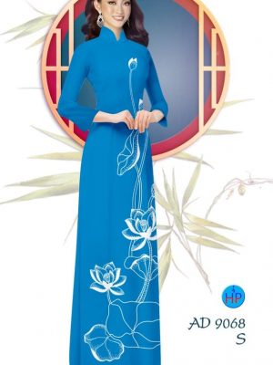 Vải áo dài Sen thanh tịnh mới ra AD 9068 28 1578296616 873 Vai ao dai Sen thanh tinh moi ra AD 9068