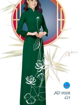 Vải áo dài Sen thanh tịnh mới ra AD 9068 31 1578296617 347 Vai ao dai Sen thanh tinh moi ra AD 9068