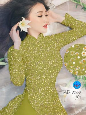 Vải áo dài Cúc nhí kiểu mới AD 9069 28 1578296758 195 Vai ao dai Cuc nhi kieu moi AD 9069