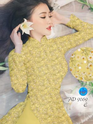 Vải áo dài Cúc nhí kiểu mới AD 9069 37 1578296758 265 Vai ao dai Cuc nhi kieu moi AD 9069