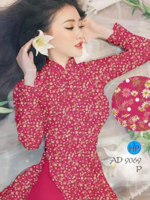 Vải áo dài Cúc nhí kiểu mới AD 9069 23 1578296758 316 Vai ao dai Cuc nhi kieu moi AD 9069
