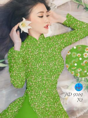 Vải áo dài Cúc nhí kiểu mới AD 9069 30 1578296758 390 Vai ao dai Cuc nhi kieu moi AD 9069