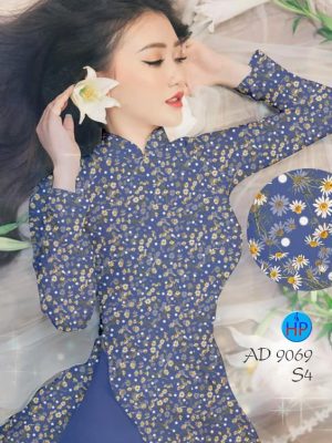 Vải áo dài Cúc nhí kiểu mới AD 9069 27 1578296758 70 Vai ao dai Cuc nhi kieu moi AD 9069