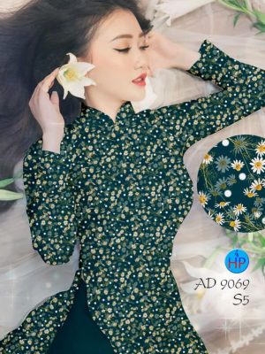 Vải áo dài Cúc nhí kiểu mới AD 9069 29 1578296758 732 Vai ao dai Cuc nhi kieu moi AD 9069