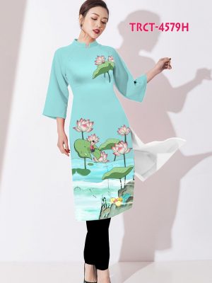 Vải áo dài cách tân hoa sen kiểu mới AD TRCT 4579 25 1578297512 967 Vai ao dai cach tan hoa sen kieu moi AD