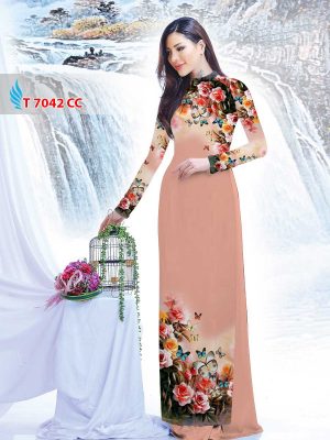 Vải áo dài hoa 3D kiểu mới AD T7042 14 1578297670 123 Vai ao dai hoa 3D kieu moi AD T7042