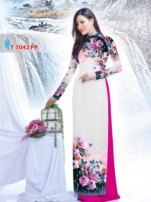 Vải áo dài hoa 3D kiểu mới AD T7042 12 1578297670 475 Vai ao dai hoa 3D kieu moi AD T7042