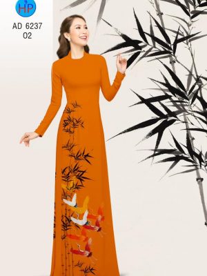 Vải áo dài Trúc và Hạc mới ra AD 6237 22 1578468023 130 Vai ao dai Truc va Hac moi ra AD 6237