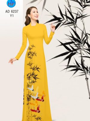 Vải áo dài Trúc và Hạc mới ra AD 6237 26 1578468023 347 Vai ao dai Truc va Hac moi ra AD 6237