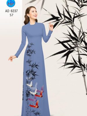Vải áo dài Trúc và Hạc mới ra AD 6237 24 1578468023 966 Vai ao dai Truc va Hac moi ra AD 6237