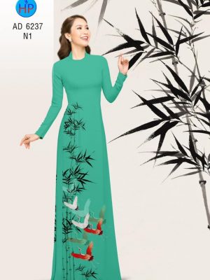 Vải áo dài Trúc và Hạc mới ra AD 6237 34 1578468024 394 Vai ao dai Truc va Hac moi ra AD 6237