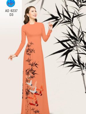 Vải áo dài Trúc và Hạc mới ra AD 6237 37 1578468024 768 Vai ao dai Truc va Hac moi ra AD 6237