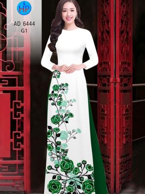 Vải áo dài hoa hồng! thiết kế 2020 AD 6444 24 1578468293 501 Vai ao dai hoa hong thiet ke 2020 AD 6444