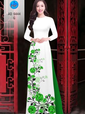 Vải áo dài hoa hồng! thiết kế 2020 AD 6444 23 1578468293 544 Vai ao dai hoa hong thiet ke 2020 AD 6444