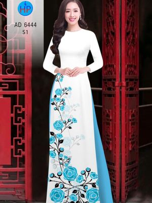 Vải áo dài hoa hồng! thiết kế 2020 AD 6444 26 1578468293 557 Vai ao dai hoa hong thiet ke 2020 AD 6444