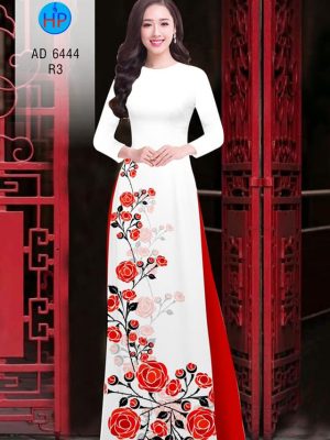 Vải áo dài hoa hồng! thiết kế 2020 AD 6444 27 1578468293 837 Vai ao dai hoa hong thiet ke 2020 AD 6444