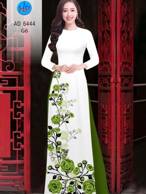 Vải áo dài hoa hồng! thiết kế 2020 AD 6444 29 1578468293 855 Vai ao dai hoa hong thiet ke 2020 AD 6444