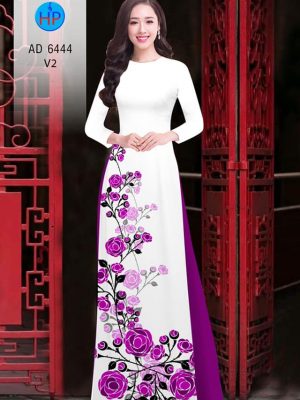Vải áo dài hoa hồng! thiết kế 2020 AD 6444 31 1578468294 327 Vai ao dai hoa hong thiet ke 2020 AD 6444