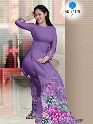 Vải áo dài Cẩm tú cầu kiểu mới AD B4176 21 1578468450 849 Vai ao dai Cam tu cau kieu moi AD B4176