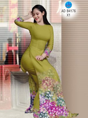 Vải áo dài Cẩm tú cầu kiểu mới AD B4176 33 1578468451 51 Vai ao dai Cam tu cau kieu moi AD B4176