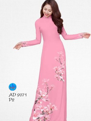 Vải áo dài Hoa Đào kiểu mới AD 9071 22 1578468574 58 Vai ao dai Hoa Dao kieu moi AD 9071