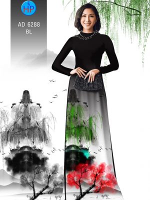 Vải áo dài Mùa Xuân nhỏ kiểu mới AD 6288 21 1578468830 538 Vai ao dai Mua Xuan nho kieu moi AD 6288