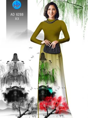 Vải áo dài Mùa Xuân nhỏ kiểu mới AD 6288 37 1578468831 145 Vai ao dai Mua Xuan nho kieu moi AD 6288