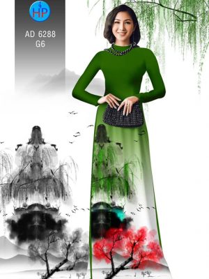 Vải áo dài Mùa Xuân nhỏ kiểu mới AD 6288 23 1578468831 351 Vai ao dai Mua Xuan nho kieu moi AD 6288
