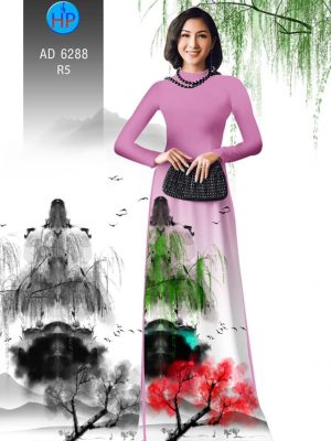 Vải áo dài Mùa Xuân nhỏ kiểu mới AD 6288 29 1578468831 401 Vai ao dai Mua Xuan nho kieu moi AD 6288