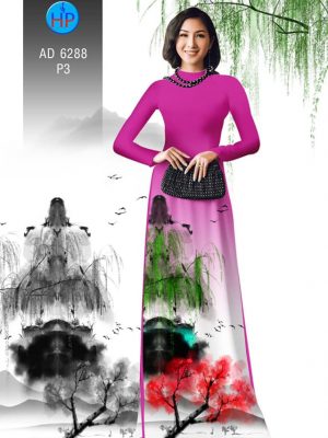 Vải áo dài Mùa Xuân nhỏ kiểu mới AD 6288 31 1578468831 707 Vai ao dai Mua Xuan nho kieu moi AD 6288