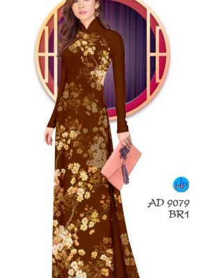 Vải áo dài Hoa Đào nở rộ thiết kế 2020 AD 9079 25 1580440137 379 Vai ao dai Hoa Dao no ro thiet ke 2020