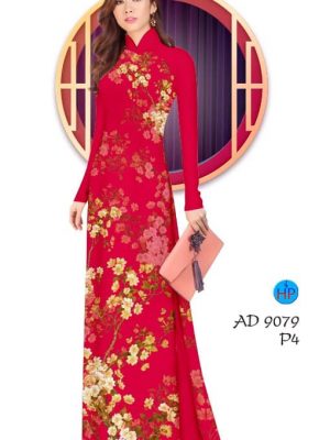 Vải áo dài Hoa Đào nở rộ thiết kế 2020 AD 9079 21 1580440137 39 Vai ao dai Hoa Dao no ro thiet ke 2020