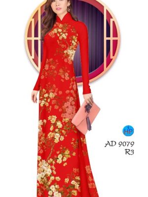 Vải áo dài Hoa Đào nở rộ thiết kế 2020 AD 9079 31 1580440137 714 Vai ao dai Hoa Dao no ro thiet ke 2020