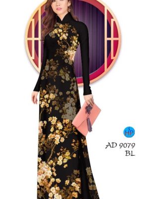 Vải áo dài Hoa Đào nở rộ thiết kế 2020 AD 9079 36 1580440138 507 Vai ao dai Hoa Dao no ro thiet ke 2020