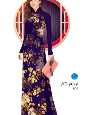 Vải áo dài Hoa Đào nở rộ thiết kế 2020 AD 9079 33 1580440138 880 Vai ao dai Hoa Dao no ro thiet ke 2020