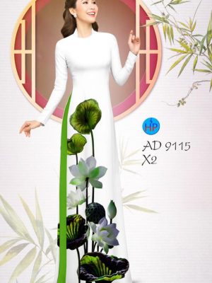 Vải áo dài Sen Việt mới ra AD 9115 33 1580440666 108 Vai ao dai Sen Viet moi ra AD 9115