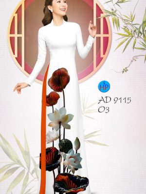 Vải áo dài Sen Việt mới ra AD 9115 24 1580440666 13 Vai ao dai Sen Viet moi ra AD 9115