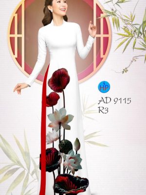 Vải áo dài Sen Việt mới ra AD 9115 30 1580440666 326 Vai ao dai Sen Viet moi ra AD 9115