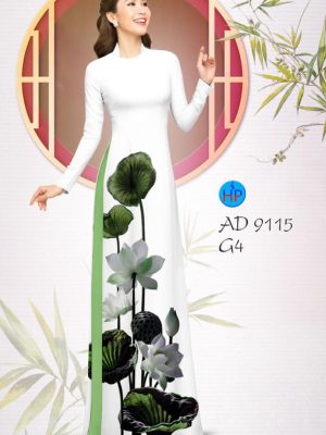 Vải áo dài Sen Việt mới ra AD 9115 26 1580440666 330 Vai ao dai Sen Viet moi ra AD 9115