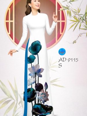 Vải áo dài Sen Việt mới ra AD 9115 35 1580440666 625 Vai ao dai Sen Viet moi ra AD 9115