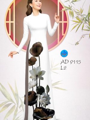 Vải áo dài Sen Việt mới ra AD 9115 27 1580440666 869 Vai ao dai Sen Viet moi ra AD 9115