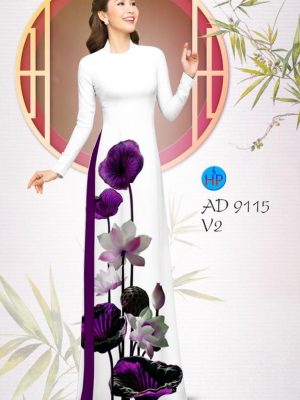 Vải áo dài Sen Việt mới ra AD 9115 34 1580440666 979 Vai ao dai Sen Viet moi ra AD 9115