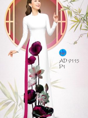 Vải áo dài Sen Việt mới ra AD 9115 31 1580440666 981 Vai ao dai Sen Viet moi ra AD 9115