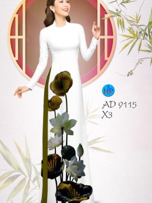 Vải áo dài Sen Việt mới ra AD 9115 37 1580440667 112 Vai ao dai Sen Viet moi ra AD 9115