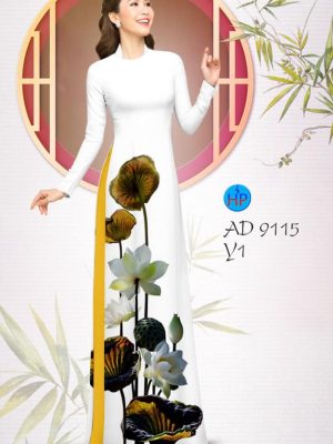 Vải áo dài Sen Việt mới ra AD 9115 36 1580440667 313 Vai ao dai Sen Viet moi ra AD 9115