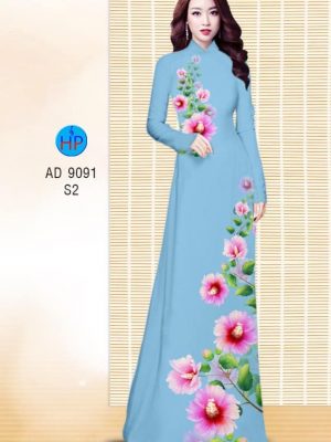 Vải áo dài Hoa in 3D mới ra AD 9091 32 1580440792 355 Vai ao dai Hoa in 3D moi ra AD 9091