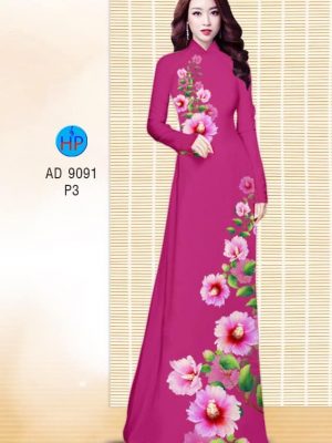 Vải áo dài Hoa in 3D mới ra AD 9091 26 1580440792 377 Vai ao dai Hoa in 3D moi ra AD 9091