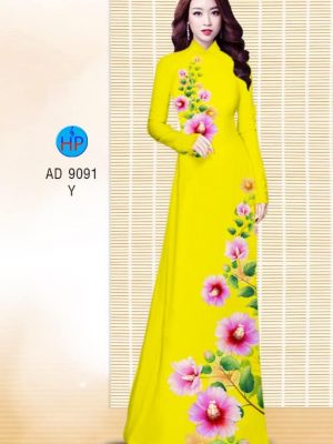 Vải áo dài Hoa in 3D mới ra AD 9091 34 1580440792 429 Vai ao dai Hoa in 3D moi ra AD 9091