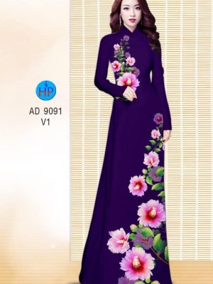 Vải áo dài Hoa in 3D mới ra AD 9091 35 1580440793 451 Vai ao dai Hoa in 3D moi ra AD 9091