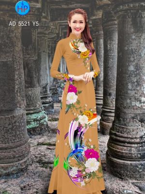 Vải áo dài Hoa in 3D mới ra AD 5521 24 1580441099 399 Vai ao dai Hoa in 3D moi ra AD 5521